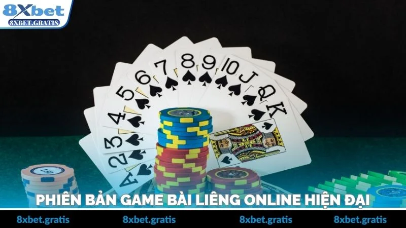 Phiên bản game bài liêng online hiện đại