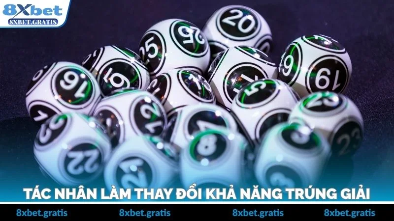 Tác nhân làm thay đổi khả năng trúng giải